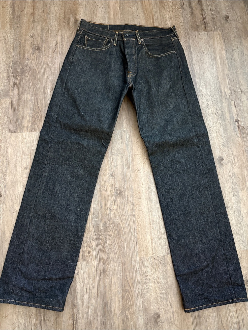 Dark Indigo Straight Leg Levi 501